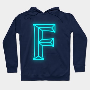 Letter F Letter Art Hoodie